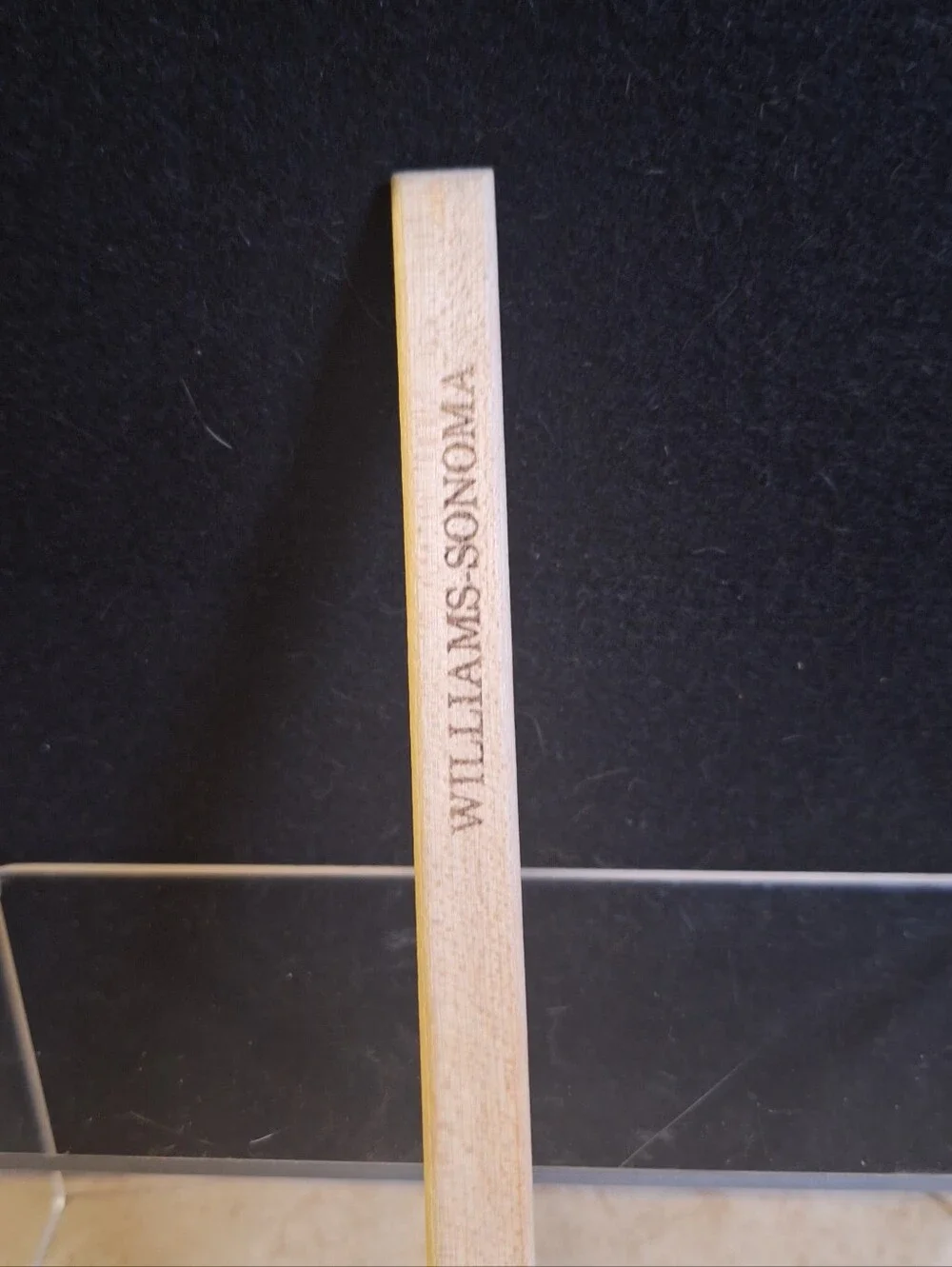 Williams Sonoma Silicon Cooking Spoonula In Lilac Purple W/ Wood Handle Spatula